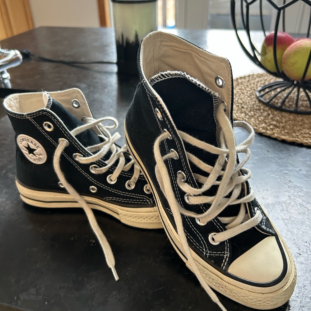 Converse Black High-Top Sneakers